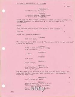 Sylvester Stallone RHINESTONE Original screenplay for the 1984 film 1983 #163380