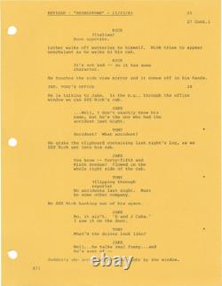 Sylvester Stallone RHINESTONE Original screenplay for the 1984 film 1983 #163380