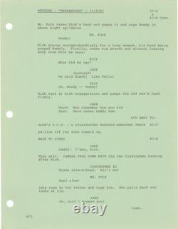 Sylvester Stallone RHINESTONE Original screenplay for the 1984 film 1983 #163380