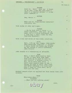Sylvester Stallone RHINESTONE Original screenplay for the 1984 film 1983 #163380