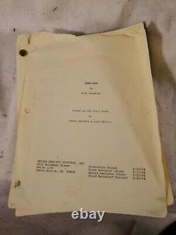 TANK GIRL original 1994 movie production script. Lori Petty Malcom McDowell