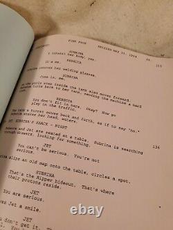 TANK GIRL original 1994 movie production script. Lori Petty Malcom McDowell