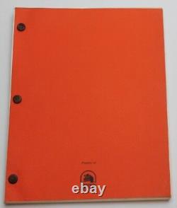 TAPS / 1981 early draft Movie Script Screenplay written by Gordon James Greisman