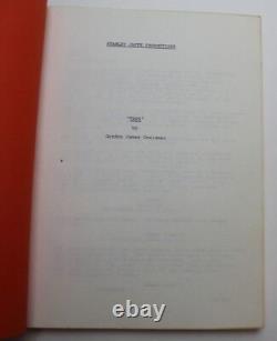 TAPS / 1981 early draft Movie Script Screenplay written by Gordon James Greisman