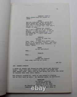 TAPS / 1981 early draft Movie Script Screenplay written by Gordon James Greisman