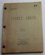 Target Earth / William Raynor 1954 Movie Script Screenplay, Robots From Venus