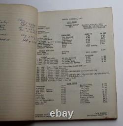 TARGET EARTH / William Raynor 1954 Movie Script Screenplay, Robots from Venus