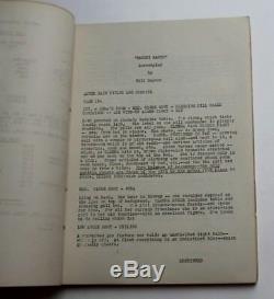 TARGET EARTH / William Raynor 1954 Movie Script Screenplay, Robots from Venus