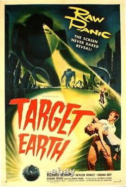 TARGET EARTH / William Raynor 1954 Movie Script Screenplay, Robots from Venus