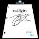 Taylor Lautner Signed Twilight Full Page Movie Script Screenplay With Beckett Coa