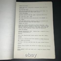 THEY ALL LAUGHED 1979 1st Draft Script Audrey Hepburn Bogdanovich John Ritter THEY ALL LAUGHED 1979 1st Draft Script Audrey Hepburn Bogdanovich John Ritter