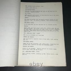 THEY ALL LAUGHED 1979 1st Draft Script Audrey Hepburn Bogdanovich John Ritter