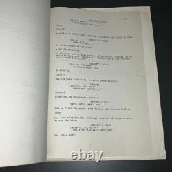 THEY ALL LAUGHED 1979 1st Draft Script Audrey Hepburn Bogdanovich John Ritter