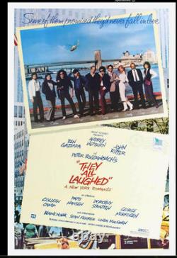THEY ALL LAUGHED 1979 1st Draft Script Audrey Hepburn Bogdanovich John Ritter