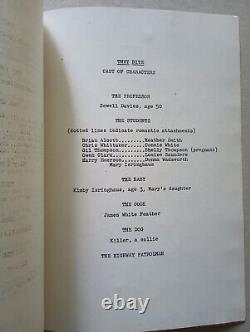 THEY BITE (1975) Original Dan O'Bannon Movie Script ALIEN PRECURSOR
