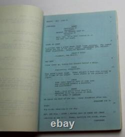 THE ANDROMEDA STRAIN / Nelson Gidding 1979 Original Movie Script Screenplay