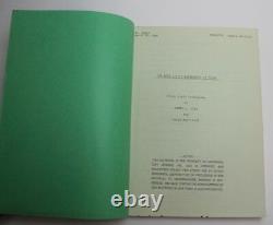 THE BEST LITTLE WHOREHOUSE IN TEXAS / Larry L. King 1980 Movie Script Screenplay
