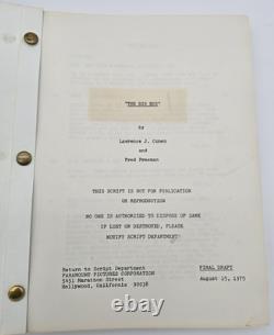 THE BIG BUS / Fred Freeman 1975 Screenplay, nuclear-powered bus disaster movie
