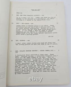 THE BIG BUS / Fred Freeman 1975 Screenplay, nuclear-powered bus disaster movie