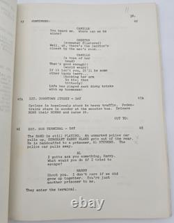 THE BIG BUS / Fred Freeman 1975 Screenplay, nuclear-powered bus disaster movie