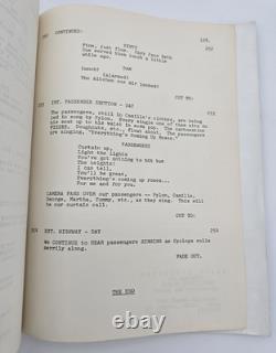 THE BIG BUS / Fred Freeman 1975 Screenplay, nuclear-powered bus disaster movie