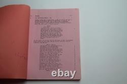 THE BRAVE ONE / Roderick Taylor 2006 Movie Script, Autographed by Jodie Foster