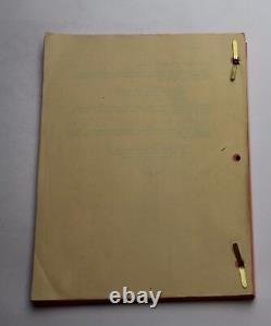 THE BRAVE ONE / Roderick Taylor 2006 Movie Script, Autographed by Jodie Foster