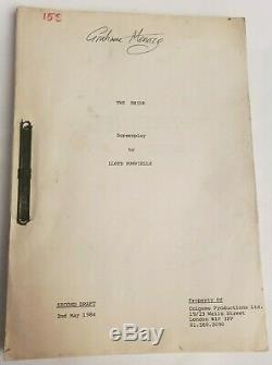 THE BRIDE / Lloyd Fonvielle 1984 Screenplay STING plays Frankenstein Horror Film