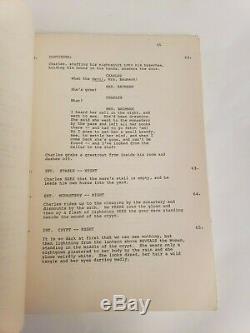 THE BRIDE / Lloyd Fonvielle 1984 Screenplay STING plays Frankenstein Horror Film