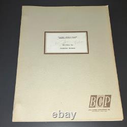 THE BUNNY CAPER 1974 Jack Arnold Original Movie Script GAMES GIRLS PLAY COA