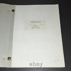 THE BUNNY CAPER 1974 Jack Arnold Original Movie Script GAMES GIRLS PLAY COA