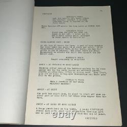 THE BUNNY CAPER 1974 Jack Arnold Original Movie Script GAMES GIRLS PLAY COA