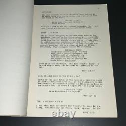 THE BUNNY CAPER 1974 Jack Arnold Original Movie Script GAMES GIRLS PLAY COA