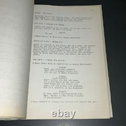 THE BUNNY CAPER 1974 Jack Arnold Original Movie Script GAMES GIRLS PLAY COA