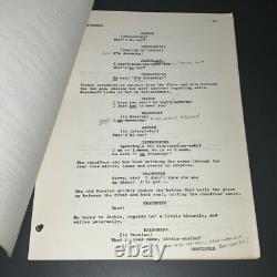 THE BUNNY CAPER 1974 Jack Arnold Original Movie Script GAMES GIRLS PLAY COA THE BUNNY CAPER 1974 Jack Arnold Original Movie Script GAMES GIRLS PLAY COA