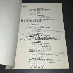 THE BUNNY CAPER 1974 Jack Arnold Original Movie Script GAMES GIRLS PLAY COA