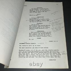 THE BUNNY CAPER 1974 Jack Arnold Original Movie Script GAMES GIRLS PLAY COA