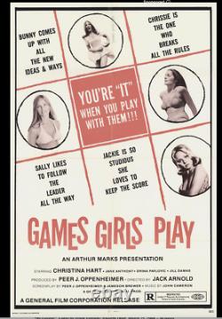 THE BUNNY CAPER 1974 Jack Arnold Original Movie Script GAMES GIRLS PLAY COA