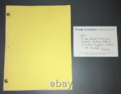 THE CLAIM 1999 Original Movie Script Casting Director Notes Wes Bentley COA