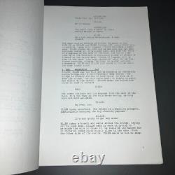 THE CLAIM 1999 Original Movie Script Casting Director Notes Wes Bentley COA