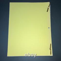 THE CLAIM 1999 Original Movie Script Casting Director Notes Wes Bentley COA
