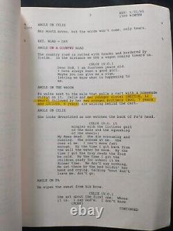 THE COLOR PURPLE Movie Script (aka'Moon Song') by Menno Meyjes / Alice Walker