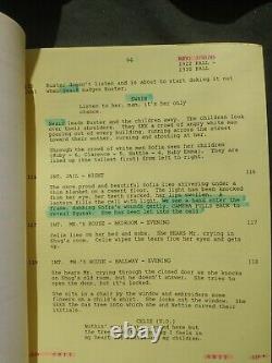 THE COLOR PURPLE Movie Script (aka'Moon Song') by Menno Meyjes / Alice Walker