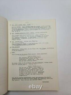 THE COMPETITION / Joel Oliansky 1979 Screenplay, piano prodigy music film