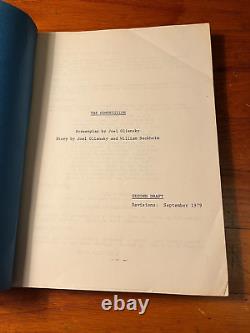 THE COMPETITION Rare Original MOVIE SCRIPT 1979 Richard Dreyfuss Amy Irving