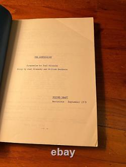 THE COMPETITION Rare Original MOVIE SCRIPT 1979 Richard Dreyfuss Amy Irving