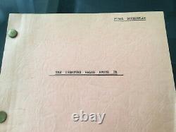 THE CREATURE WALKS AMONG US 1955 Universal Horror Film Screenplay Movie Script