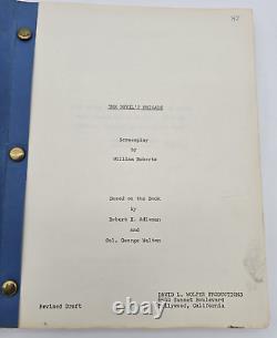 THE DEVIL'S BRIGADE / William Roberts 1967 Screenplay, William Holden war film