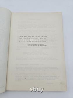THE DEVIL'S BRIGADE / William Roberts 1967 Screenplay, William Holden war film