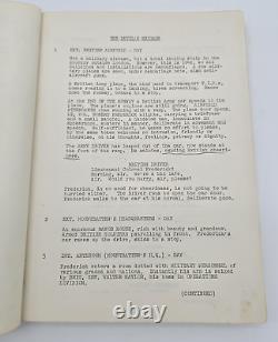 THE DEVIL'S BRIGADE / William Roberts 1967 Screenplay, William Holden war film